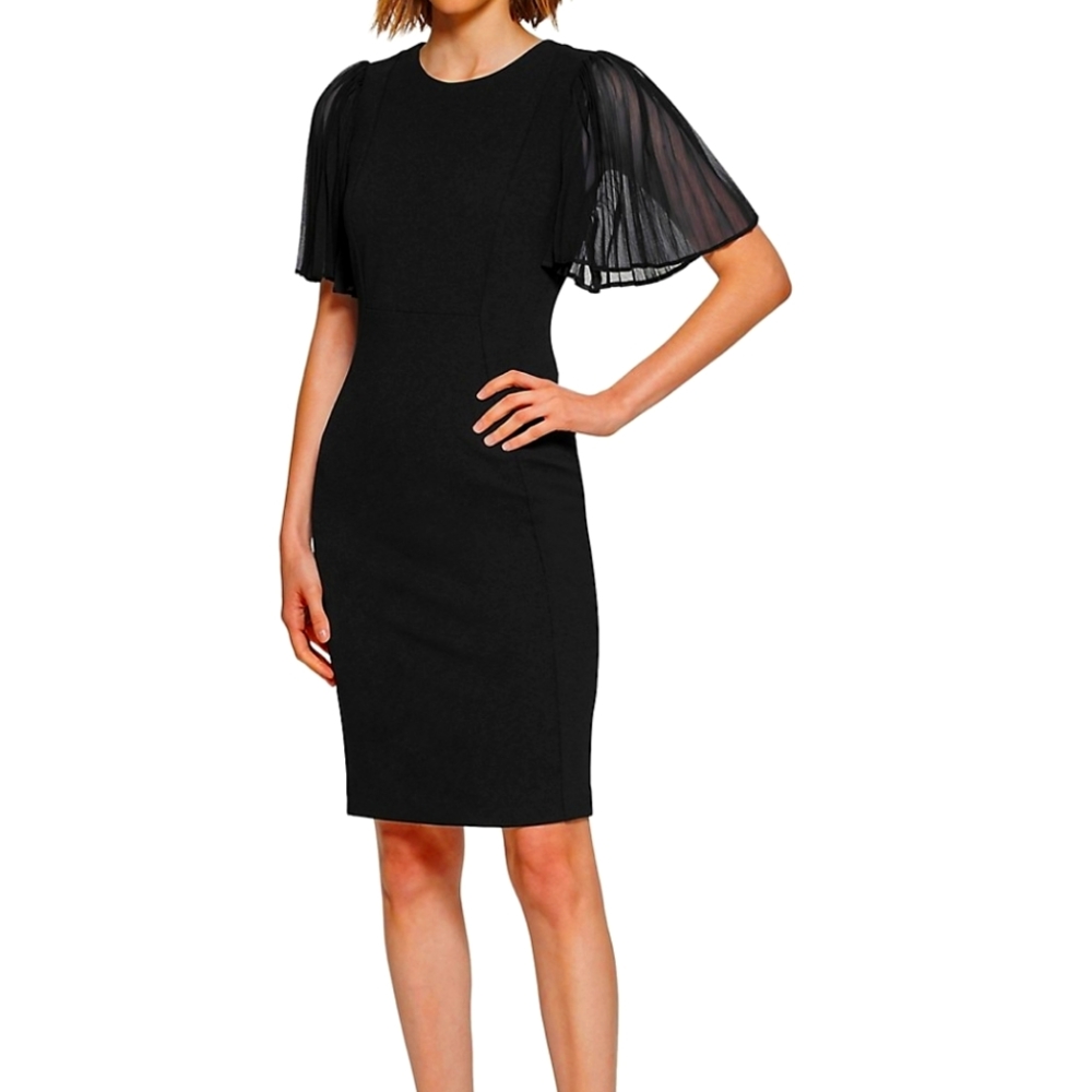 NWT Calvin Klein velvet dress